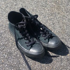 Black Converse Hightops